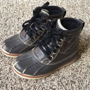 Croc boots - Boys Lightweight Lace Up